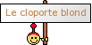 Cloporte blond